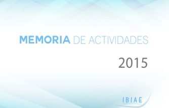 MEMORIA DE ACTIVIDADES 2015